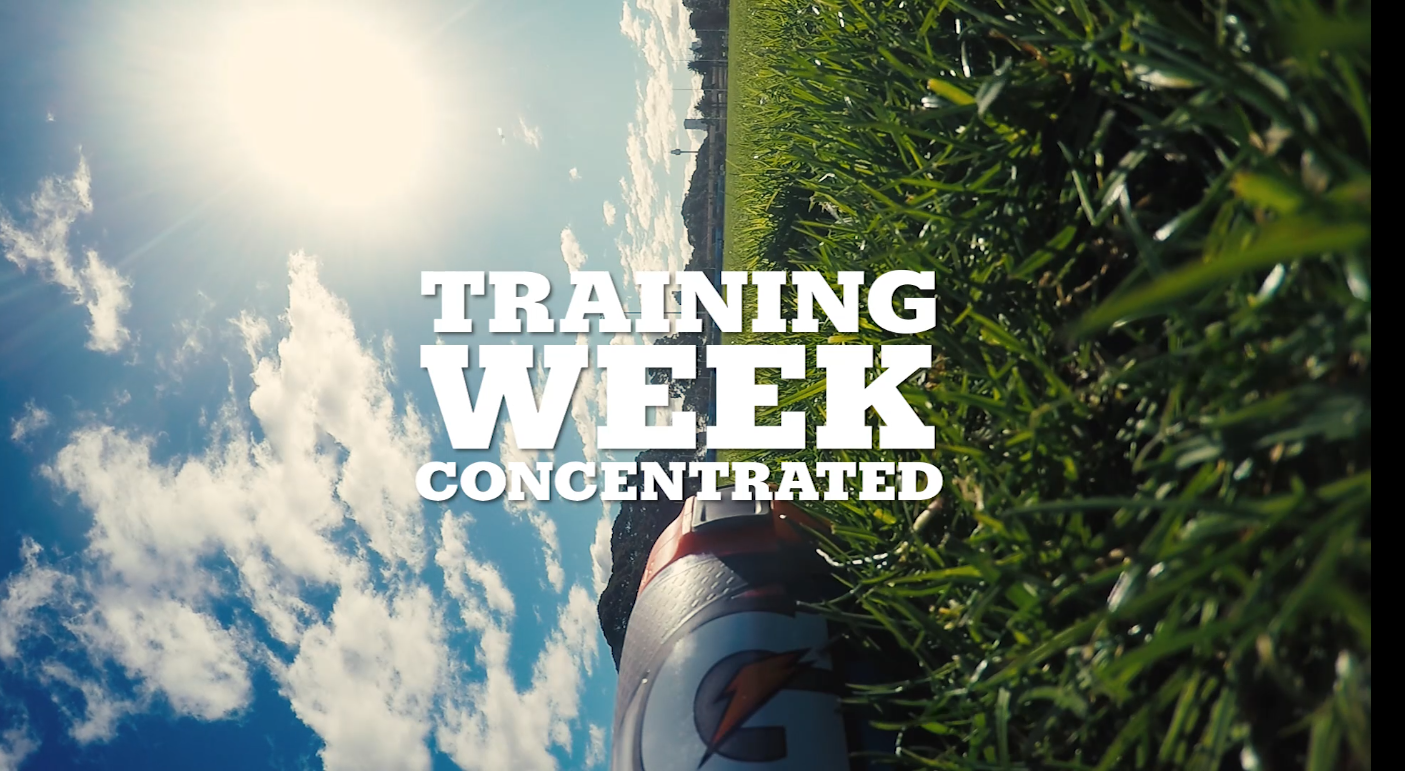  One Training Week – One Gatorade.